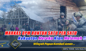 Kehilangan markas di berbagai wilayah membuat OPM semakin terpuruk