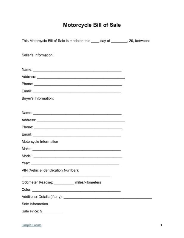 Just how to Write a Proof Of Purchase for a Motorcycle Just how to Write a Proof Of Purchase for a Motorcycle